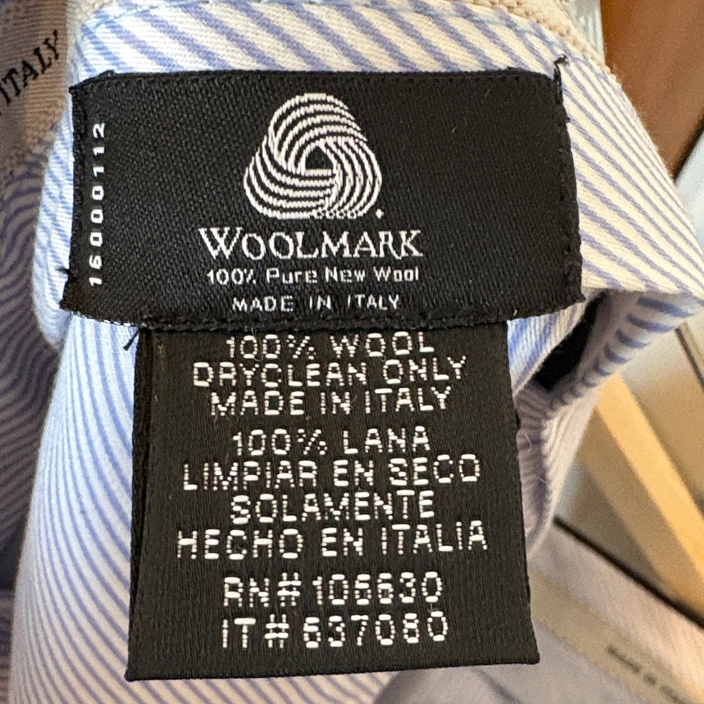 Kirkland Signature Men's Navy Dress Pants - Picture 4 of 6